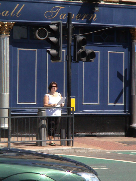 Performance at Vauxhall Cross