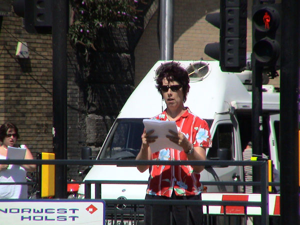 Performance at Vauxhall Cross