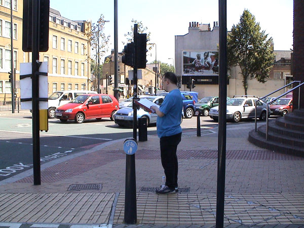 Performance at Vauxhall Cross